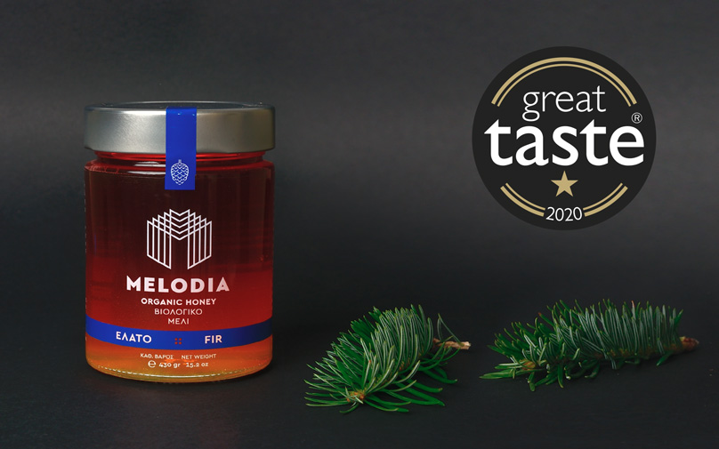 Βιολογικό μελι Έλατο / Awarded Geek Organic Fir Tree honey /Griechischer Bio-Tannenhonig